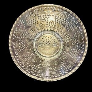Federal Glass Clear Heritage Round Small Dessert Fruit Bowl